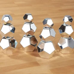 TTS Marvellous Metallics Silver Boulder Blocks