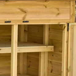 TTS Medium Outdoor Storage Shed with Shelving