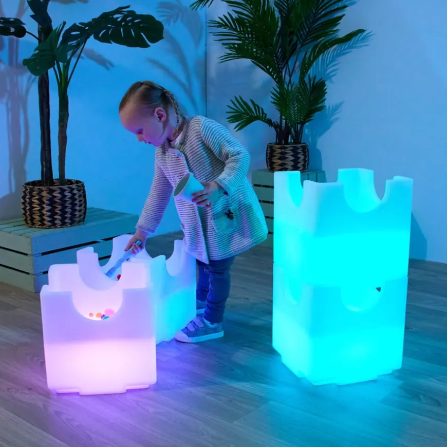 TTS Messy Play Water STEAM Channelling Cubes