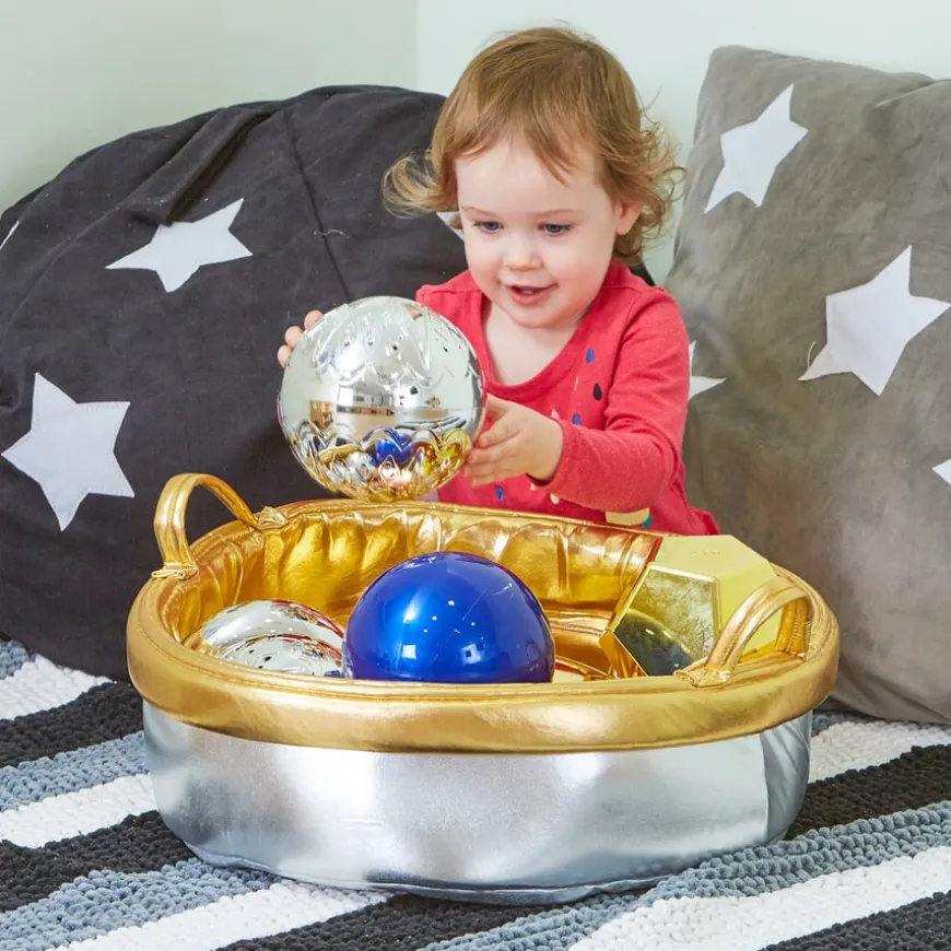 TTS Metallic Collection Basket