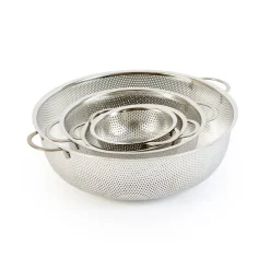 TTS Metal Nesting Colander Collection 4pcs