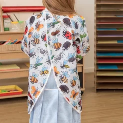 TTS Minibeast Patterned Waterproof Aprons Overalls 6pk