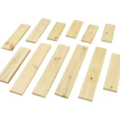 TTS Mini Wooden Plank Collection 12pk