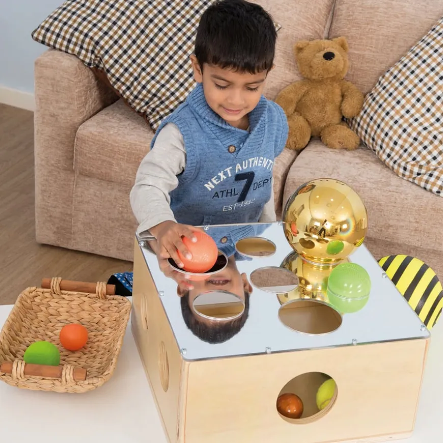 TTS Mirrored Sensory Posting & Sorting Box