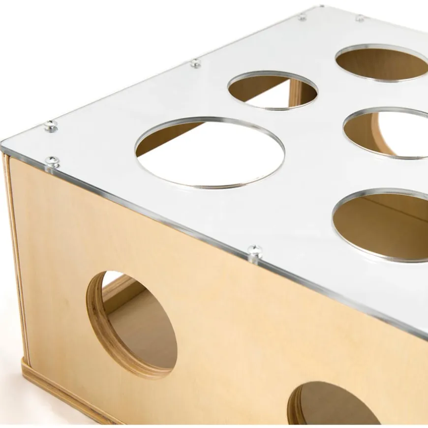 TTS Mirrored Sensory Posting & Sorting Box