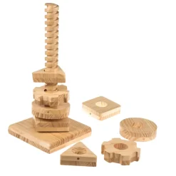 TTS Motor Skills Twist & Turn Tall Wooden Tower