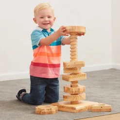 TTS Motor Skills Twist & Turn Tall Wooden Tower