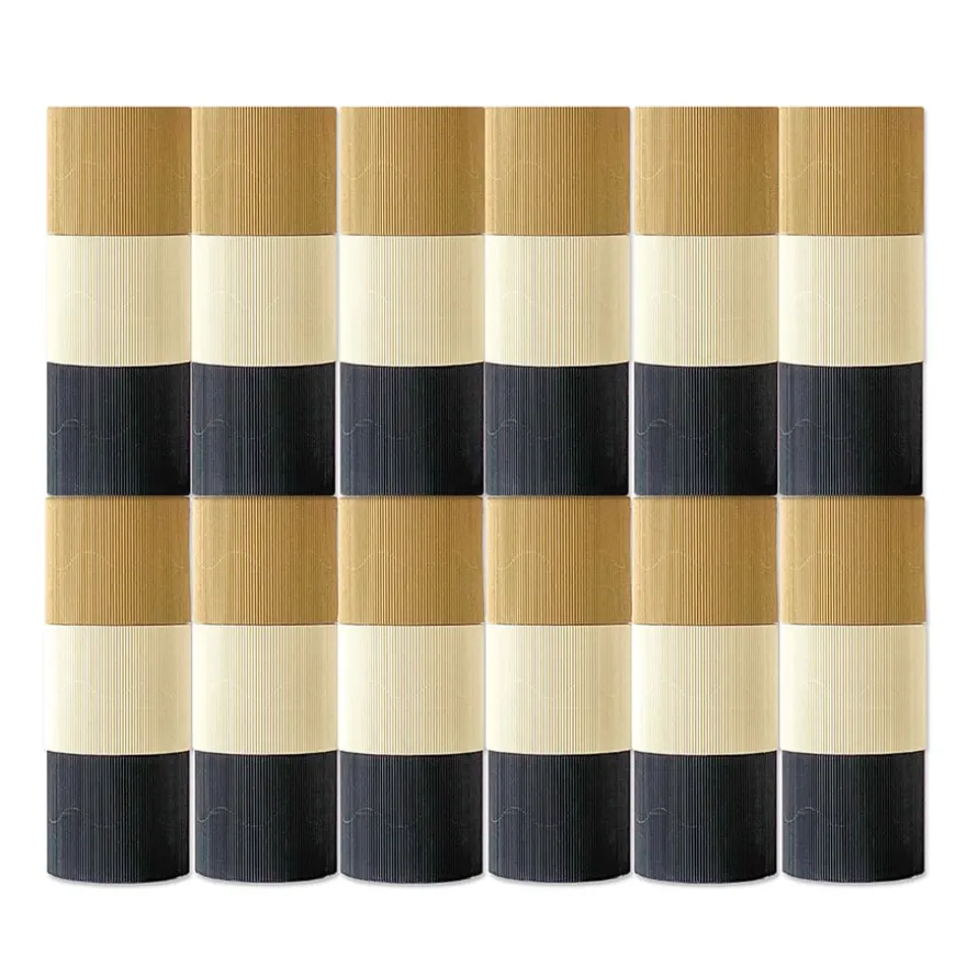 TTS Natural Corrugated Border Rolls 36pk