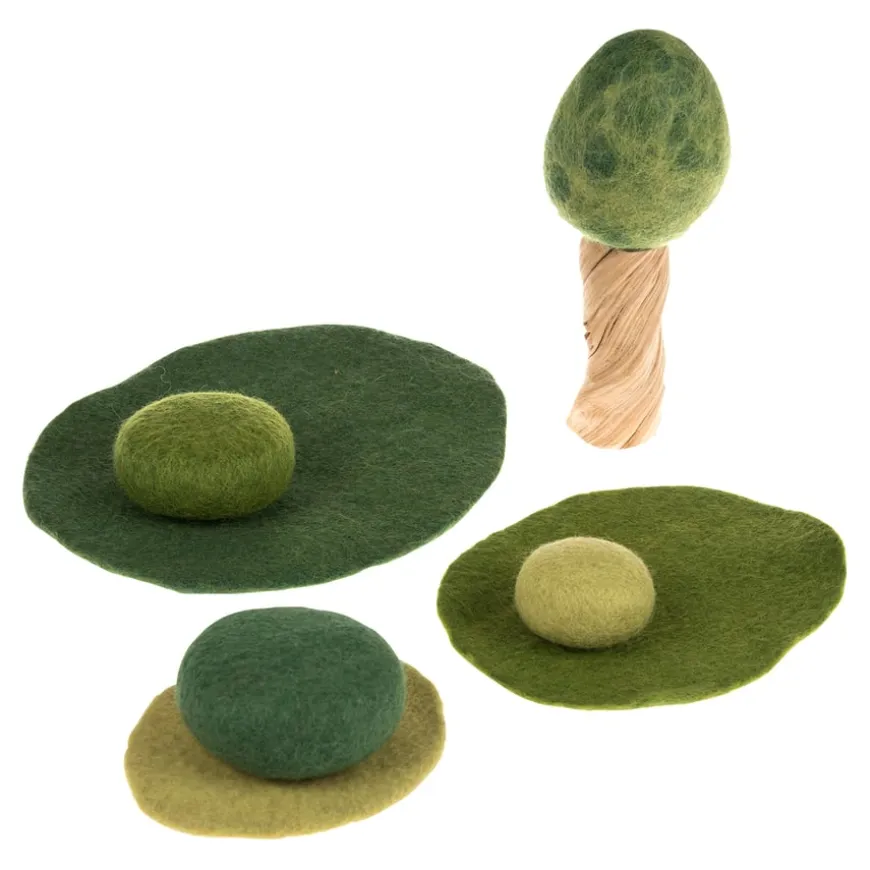 TTS Natural Tonal Felt Loose Parts
