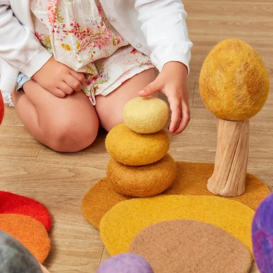 TTS Natural Tonal Felt Loose Parts
