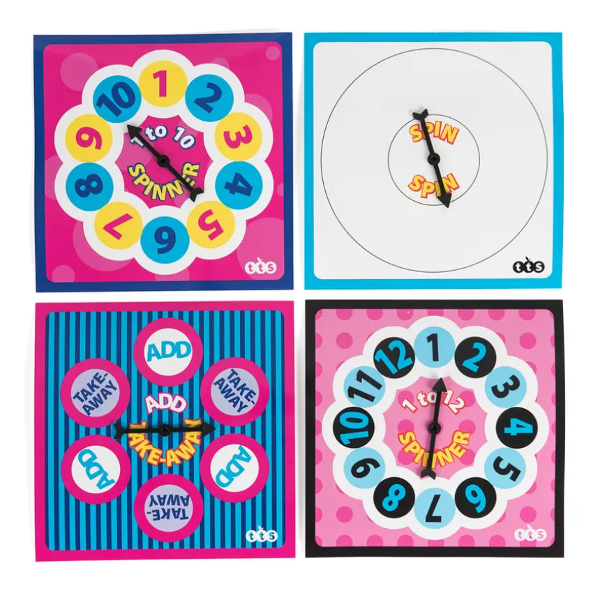 TTS Numeracy Spinners