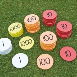 TTS Outdoor Place Value Foam Counters 80pcs