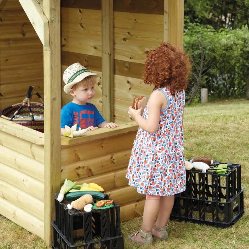 TTS Outdoor Role Playhouse & Storage Centre
