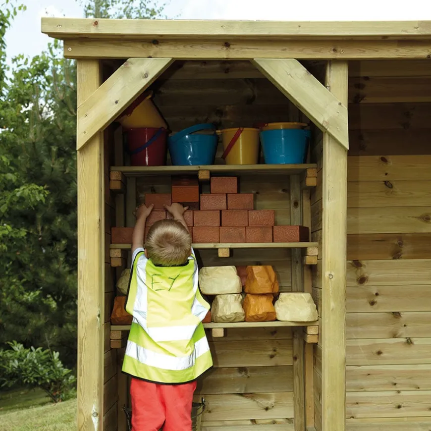 TTS Outdoor Role Playhouse & Storage Centre