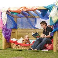 TTS Outdoor Wooden Play Furniture Selection 5pcs
