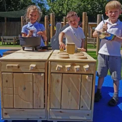 TTS Outdoor Wooden Role Play Kitchen