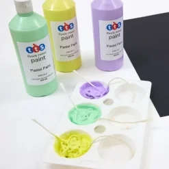 TTS Pastel Ready Mixed Paint 500ml 6pk