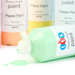 TTS Pastel Ready Mixed Paint 500ml 6pk