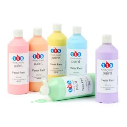 TTS Pastel Ready Mixed Paint 500ml 6pk