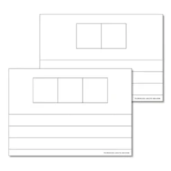 TTS Phoneme 2/3 Frame Whiteboards 6pk