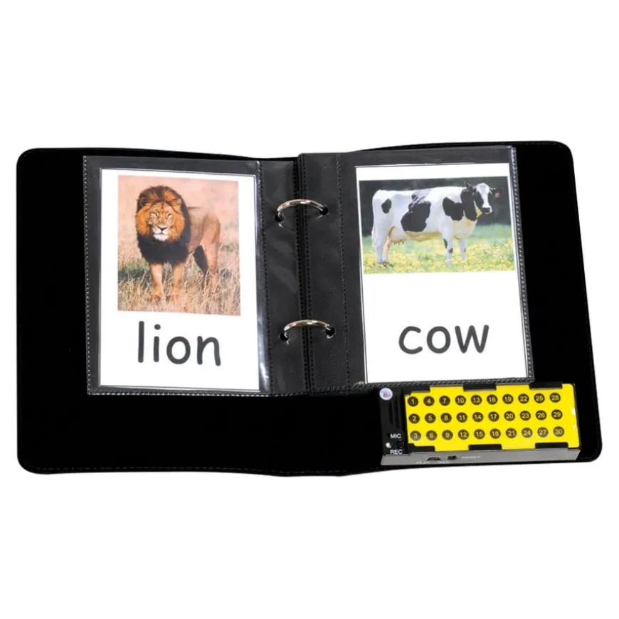 TTS Rainbow Recordable Talking Photo Albums A5 6pk