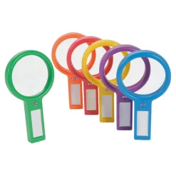 TTS Recordable Plastic Magnifying Glasses 6pk