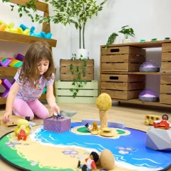TTS Recordable Small World Environment Scape Play Mat Bundle