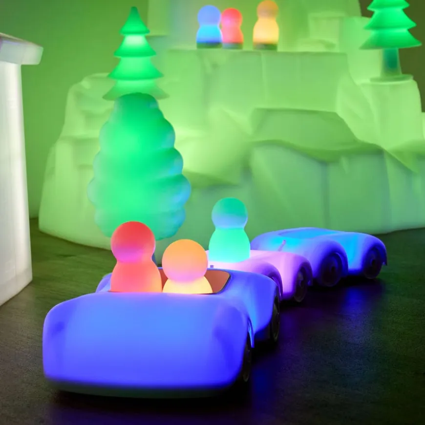 TTS Remote Control Light Up Vehicle & Glow People Bundle