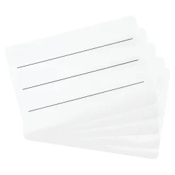TTS Rigid Lined Mini Whiteboards 10pk