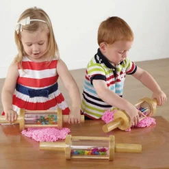 TTS Rolling & Shaking Wooden Treasure Cylinders