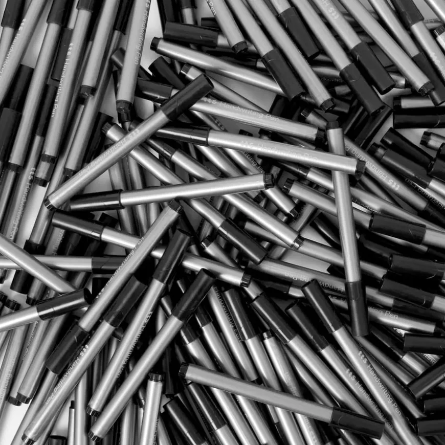 TTS Round Barrel Handwriting Pens