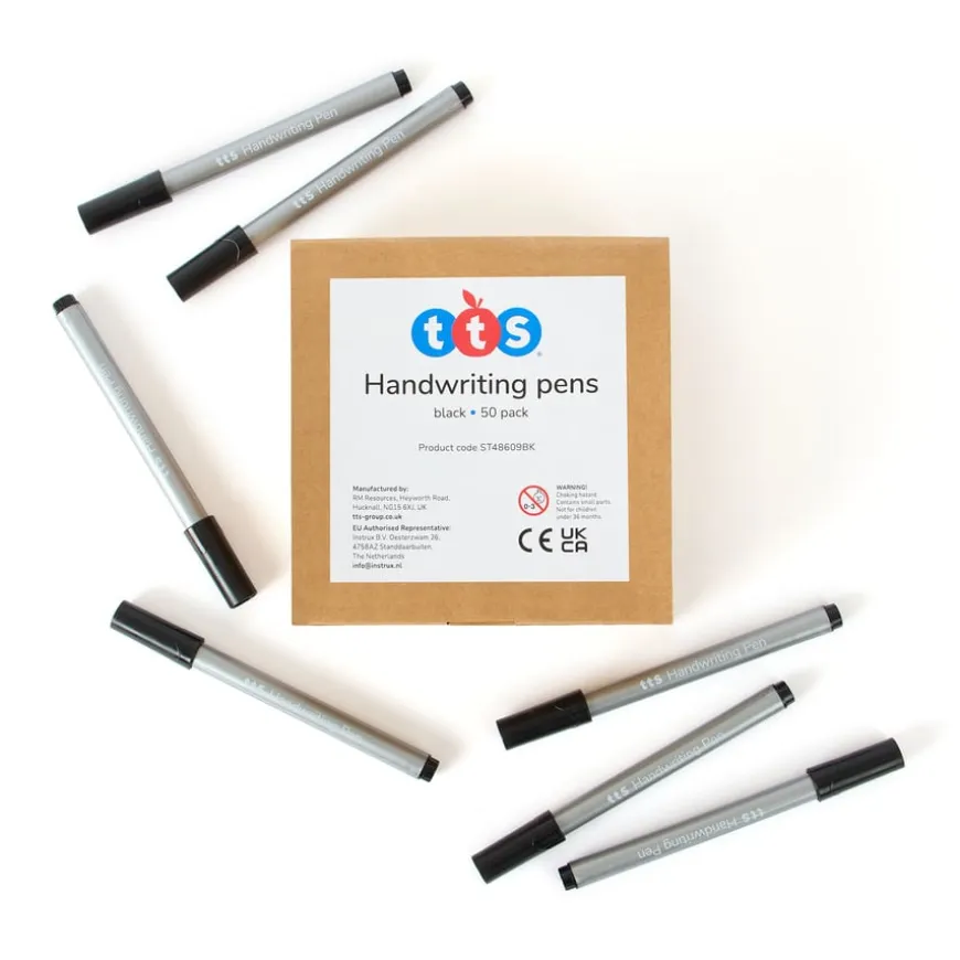 TTS Round Barrel Handwriting Pens