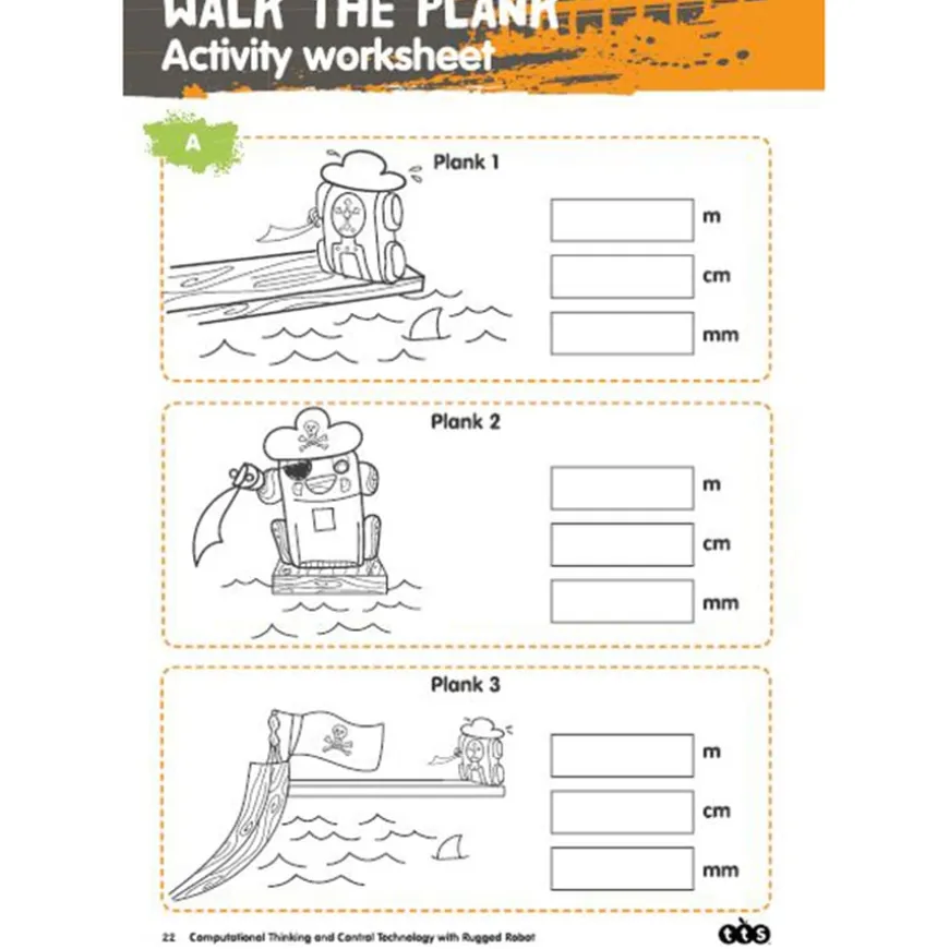 TTS Rugged Robot Activities Book