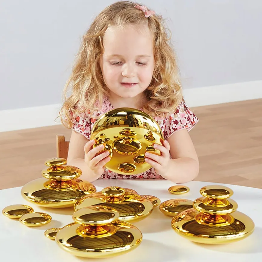 TTS Sensory Mirrored Stacking Pebbles