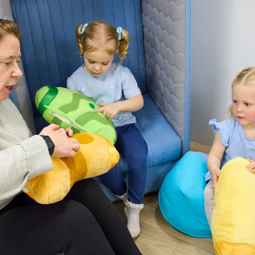 TTS Sensory Rechargeable Touch Cushions 3pk
