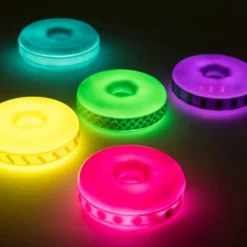 TTS Sensory Stacking Glow & Texture Discs 5pk