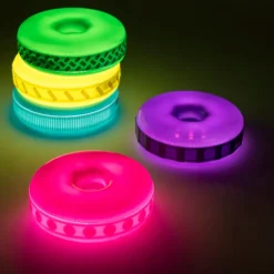 TTS Sensory Stacking Glow & Texture Discs 5pk