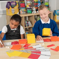 TTS Singapore Colours Place Value Mats 6pk