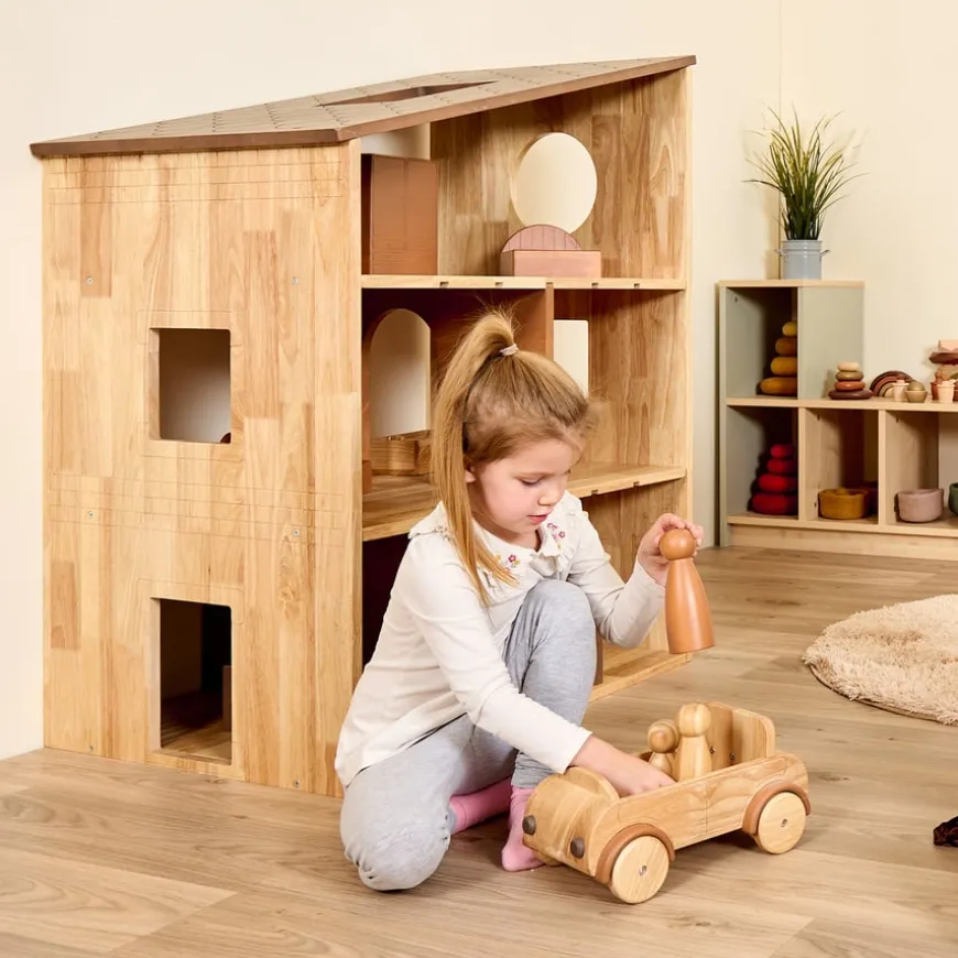 TTS Small World Giant Wooden Dollhouse