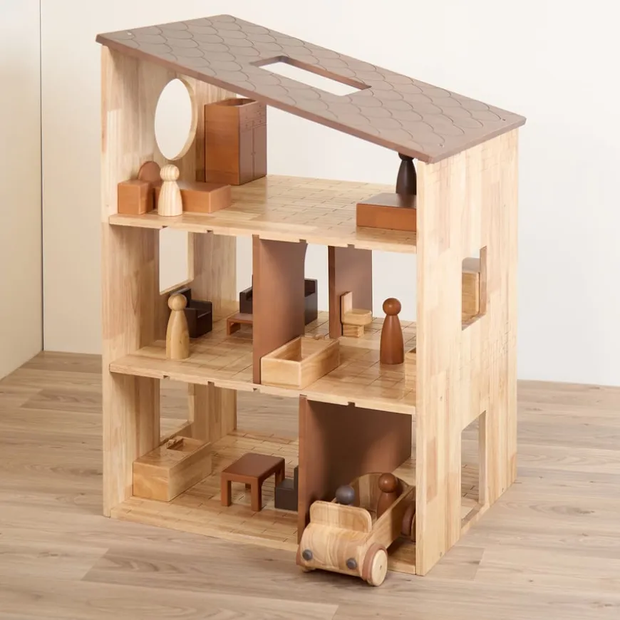 TTS Small World Giant Wooden Dollhouse Furniture