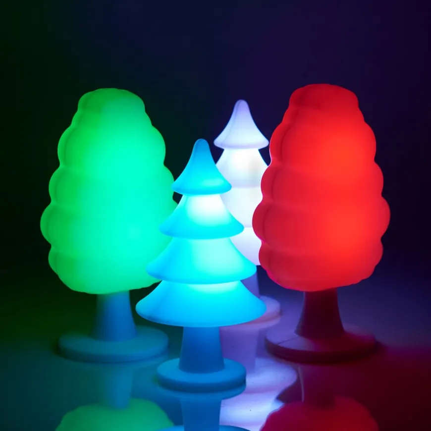 TTS Small World Glow Trees 4pk