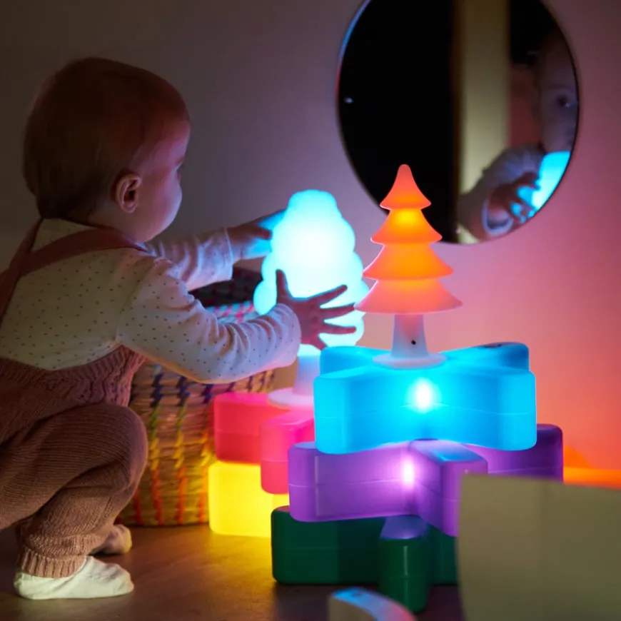TTS Small World Glow Trees 4pk