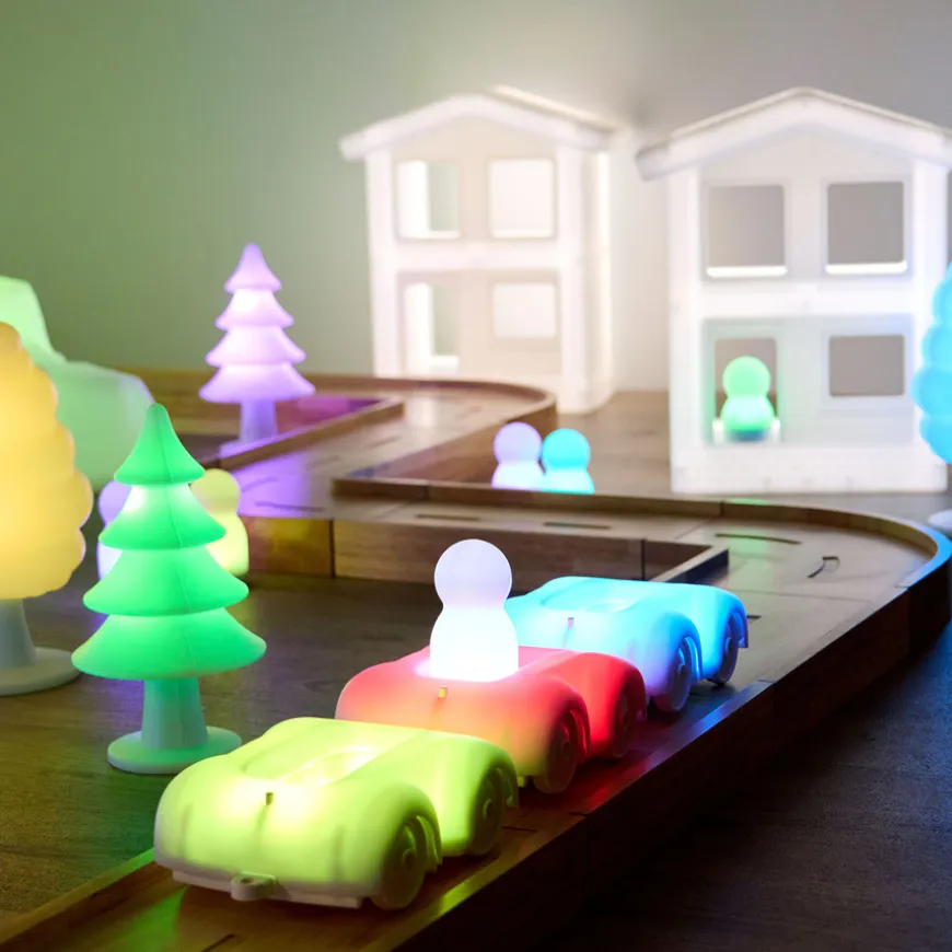 TTS Small World Remote Control Light Up Vehicle