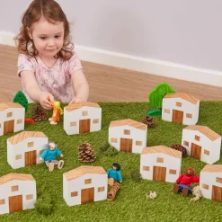 TTS Small World Wooden Street Houses