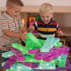 TTS Stack and Build Glow Blocks 9pk