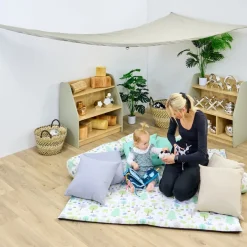 TTS Tonal Woodland Indoor Outdoor Mat, Cushions & Canopy