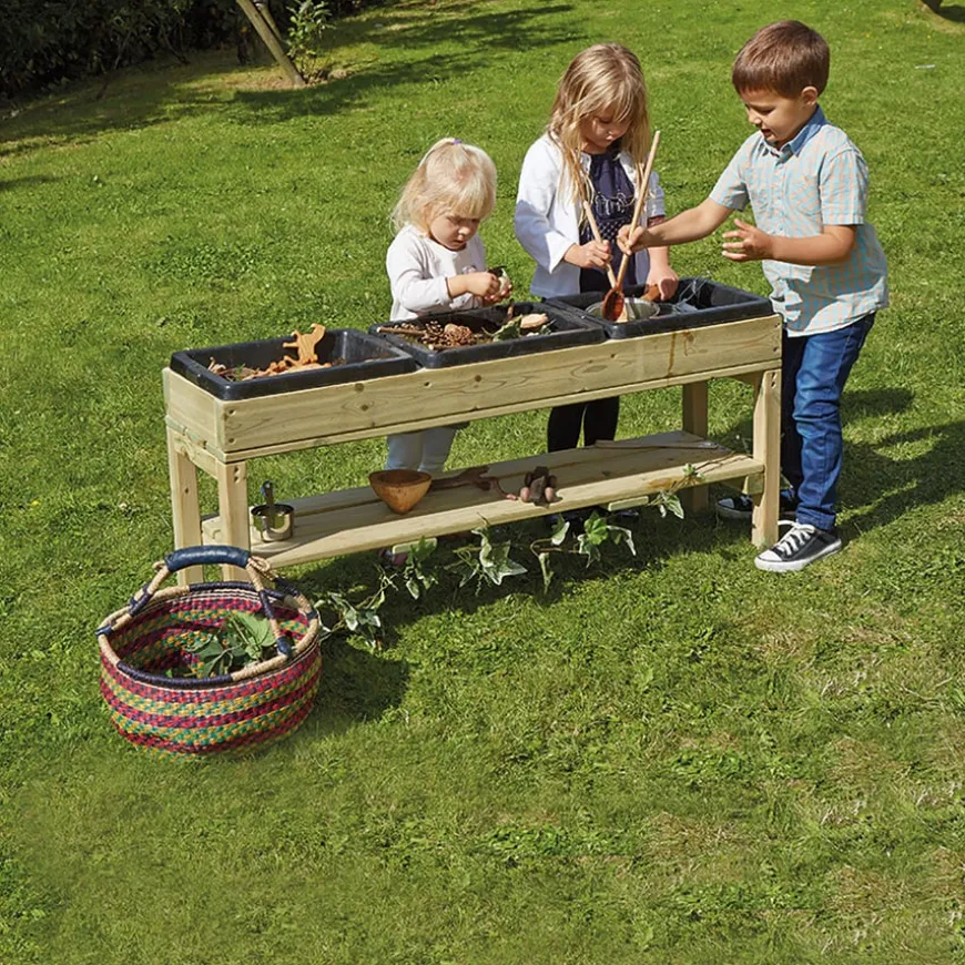 TTS Triple Treasure Messy Play Table