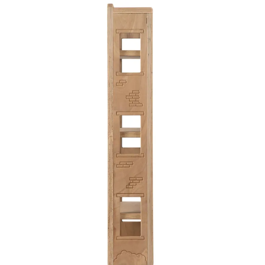 TTS Wall Mountable Wooden Dolls House