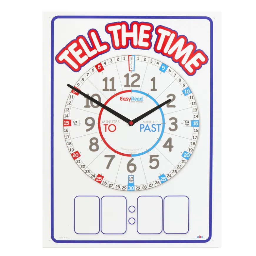 TTS Weatherproof Outdoor Teaching Clock A1