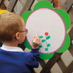 TTS Whiteboard Fence Daisy Set 4pk